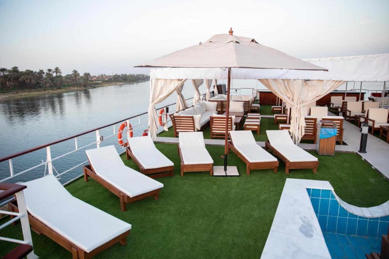 Upper Sky Tours 5 Stars Nile Cruises Sailing From Luxor To Aswan Every Saturday & Monday For 4 Nights - From Aswan Every Wednesday And Friday For Only 3 Nights With All Visits Εξωτερικό φωτογραφία